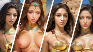 Abella Danger Walks Like an Egyptian
